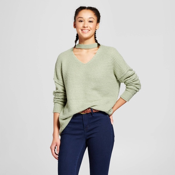 NEW Cream Oversized Choker Neck Sweater Tunic [B8] - Picture 3 of 6